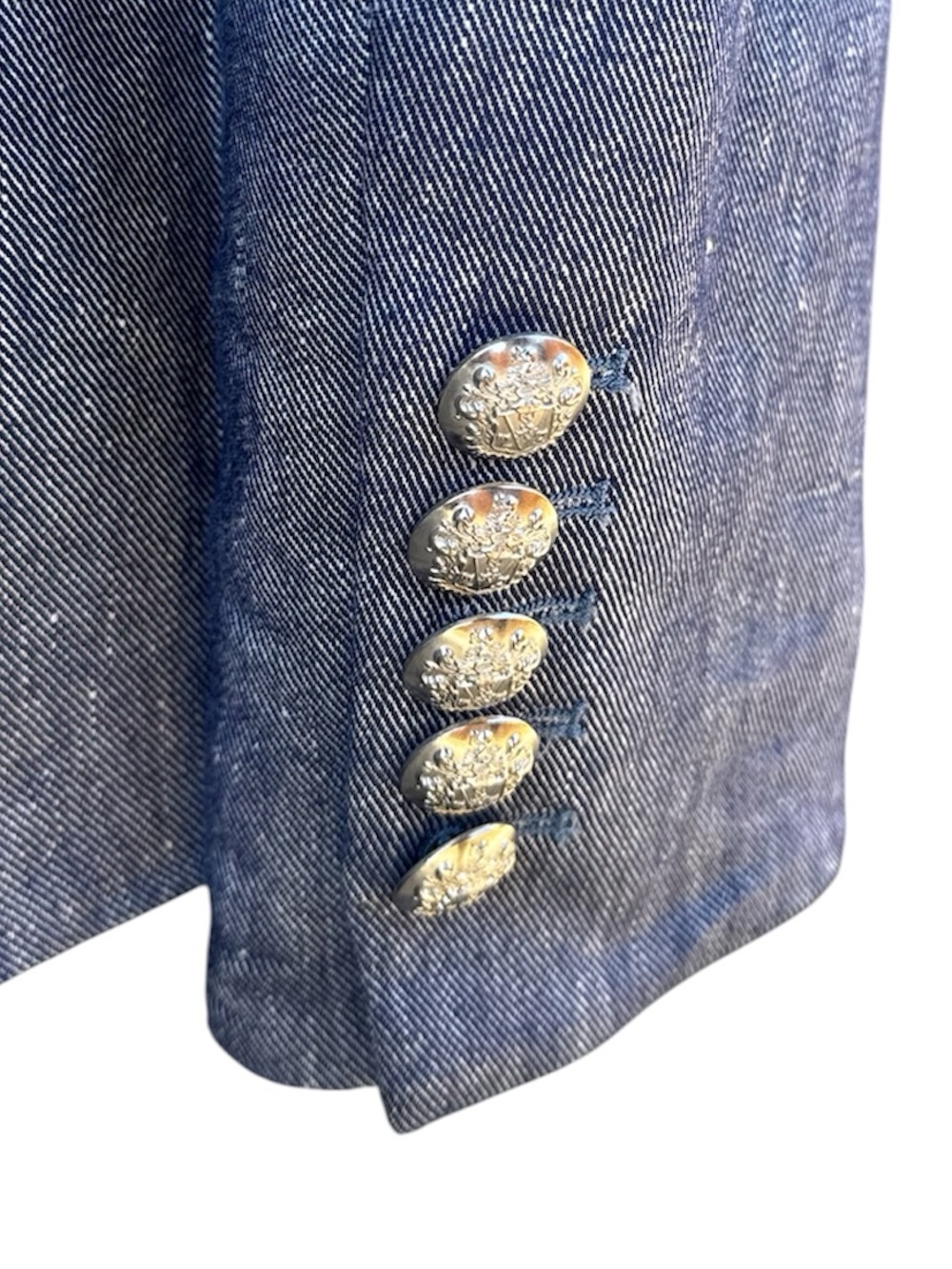 Veronica Beard Miller Dickey Jacket in Blue Melange Size:6 - Picture 10 of 16